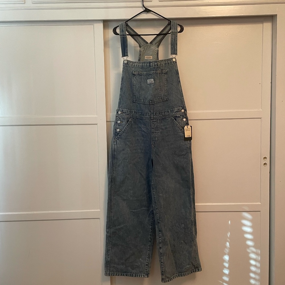 NWT Levi's Blue Denim Women's Overalls